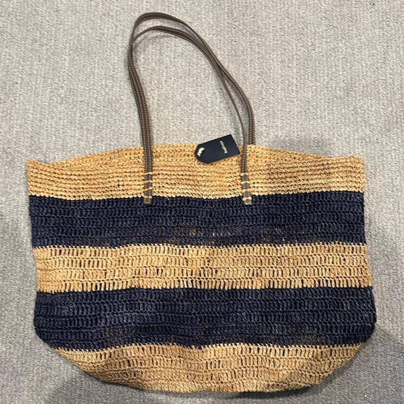 Woven beach bag - Picture 1 of 2